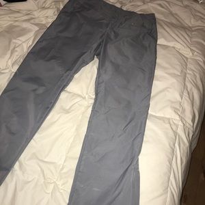 Nike silver grey flare athletic pants Medium